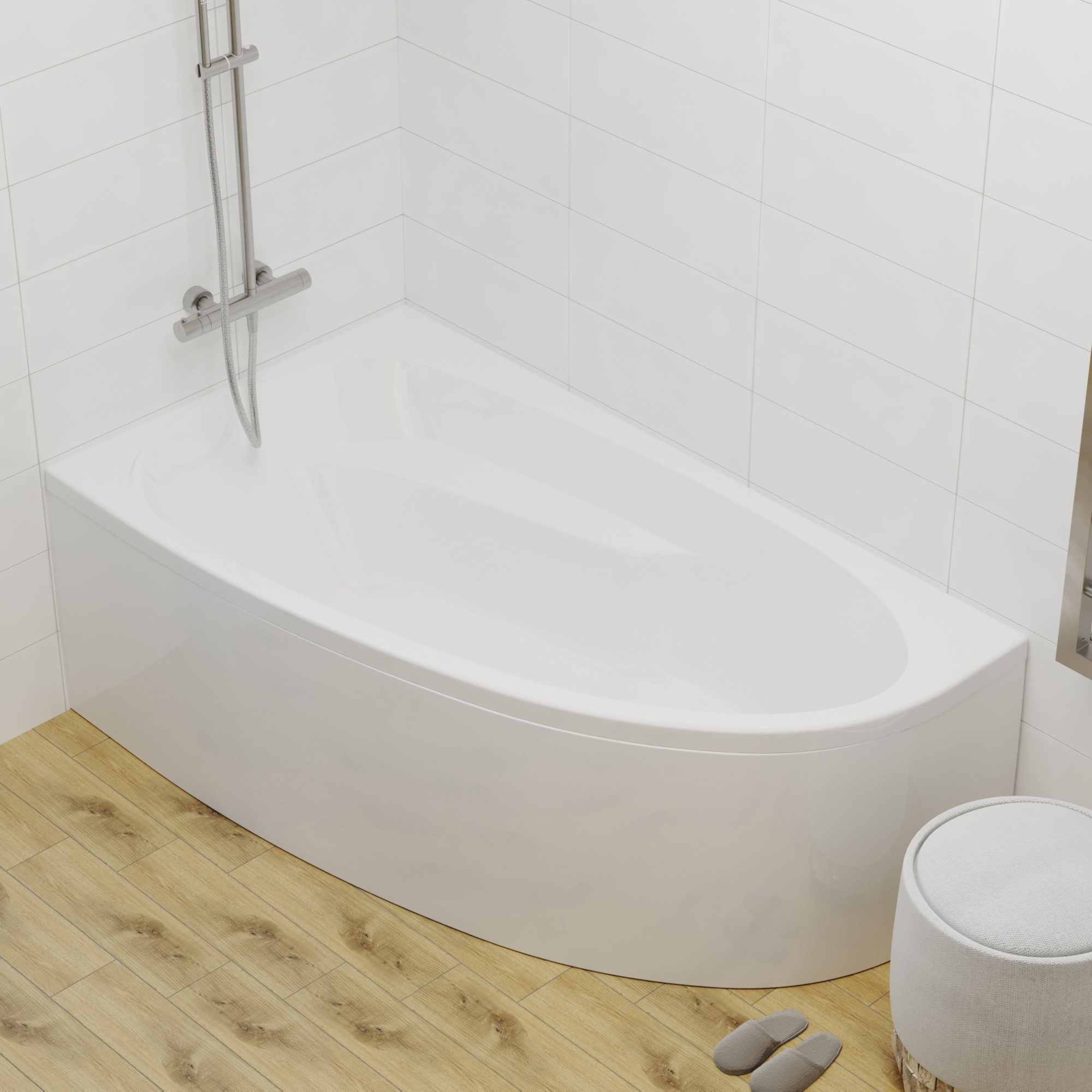 Акриловая ванна Triton Мадрид 150x95 R