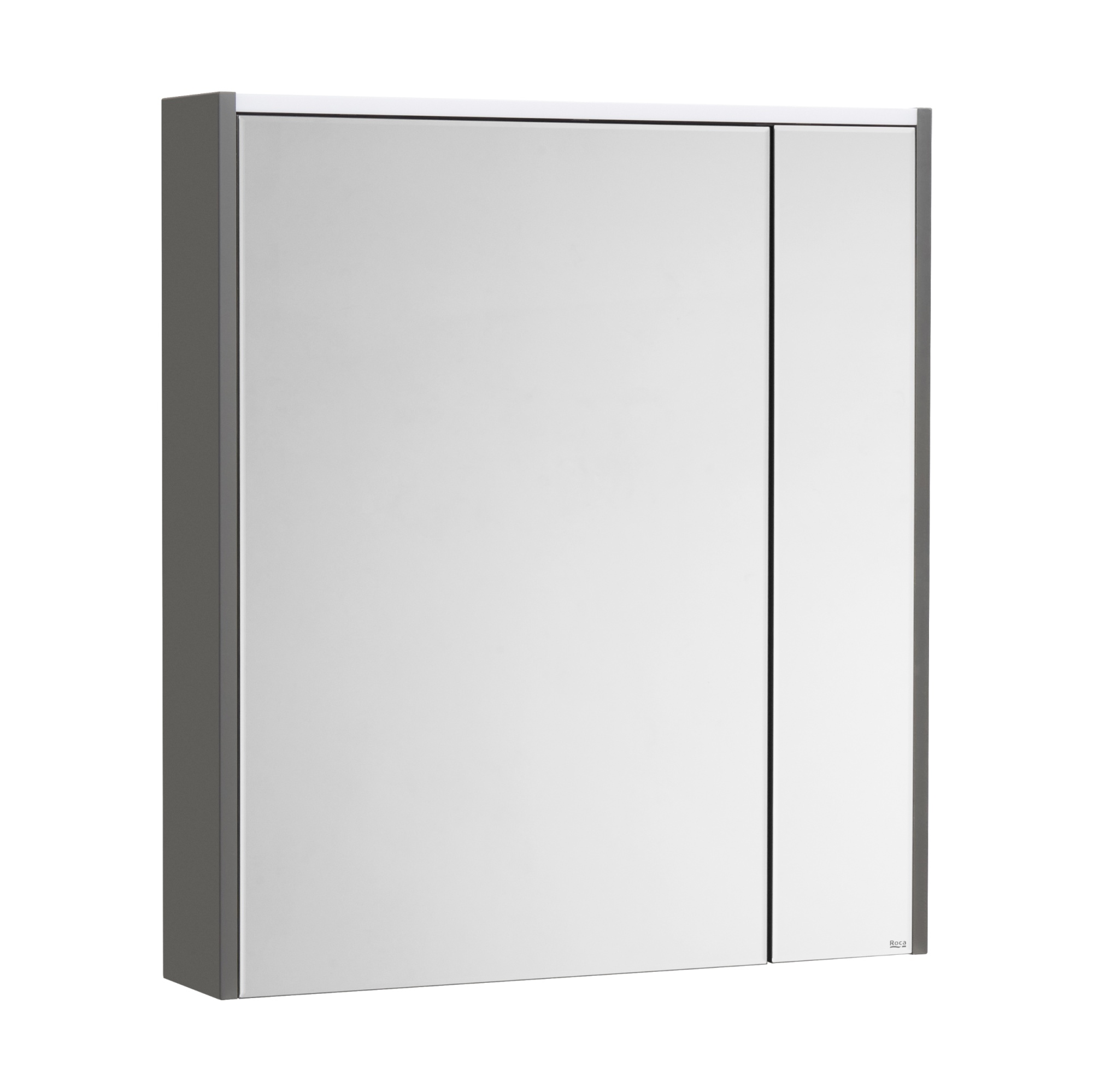 Зеркало-шкаф Roca Ronda 70 белый глянец/антрацит LED