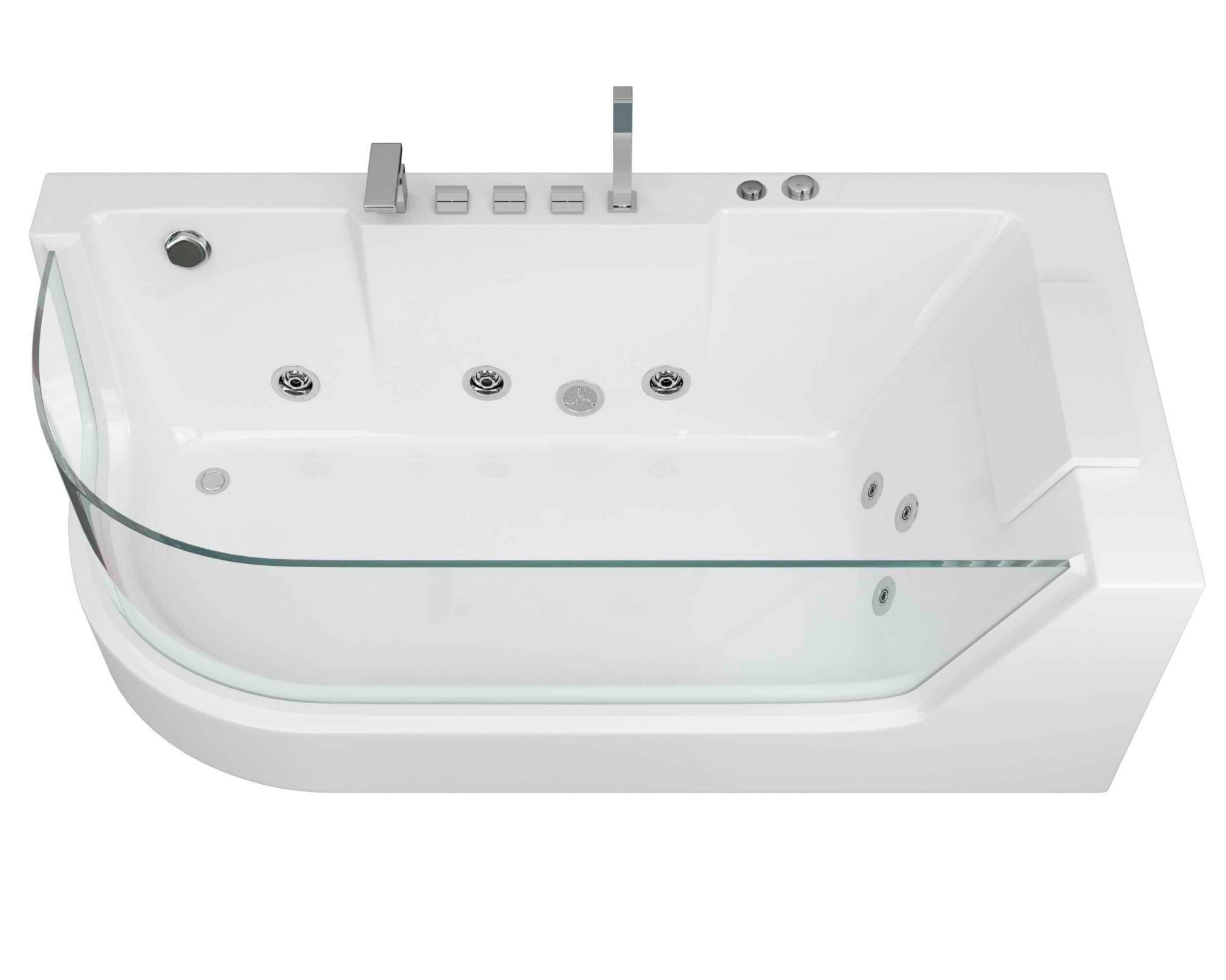 Акриловая ванна Grossman GR-17000-1 170x80 R