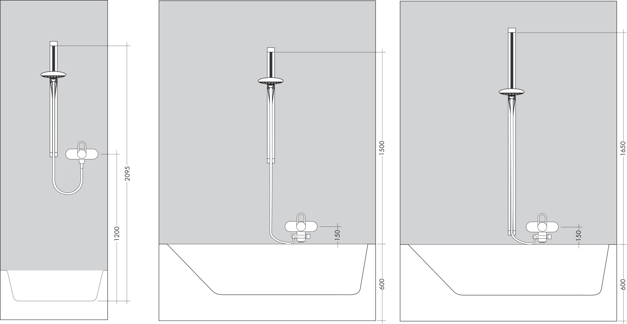 Душевой гарнитур Hansgrohe PuraVida 27853000