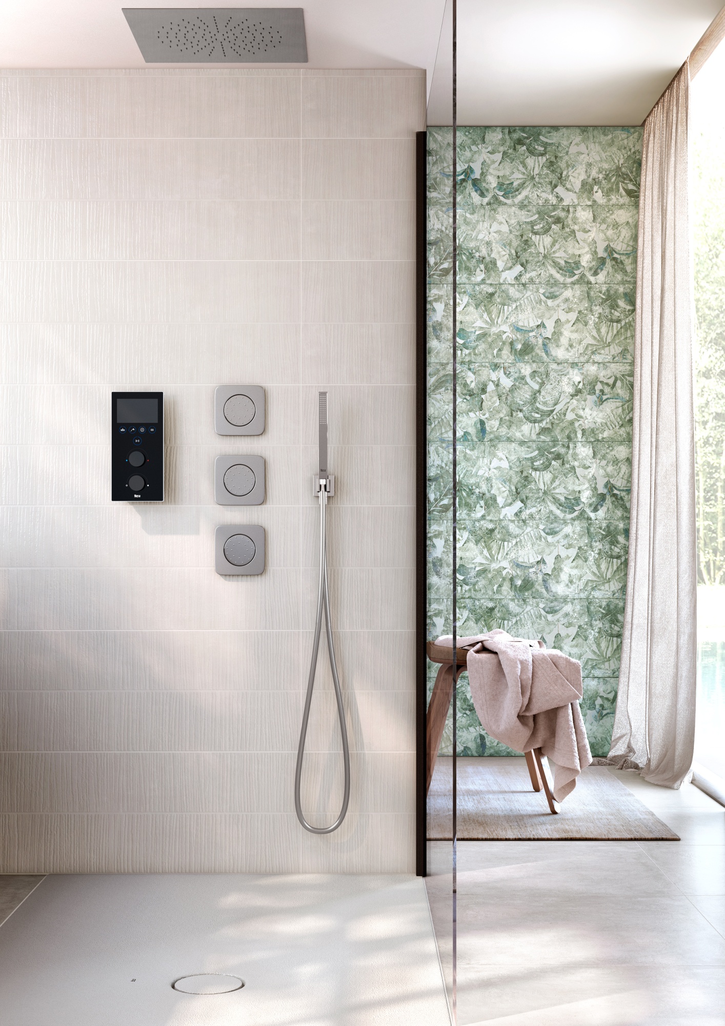 Душевой комплект Roca Smart Shower 5D124AC00