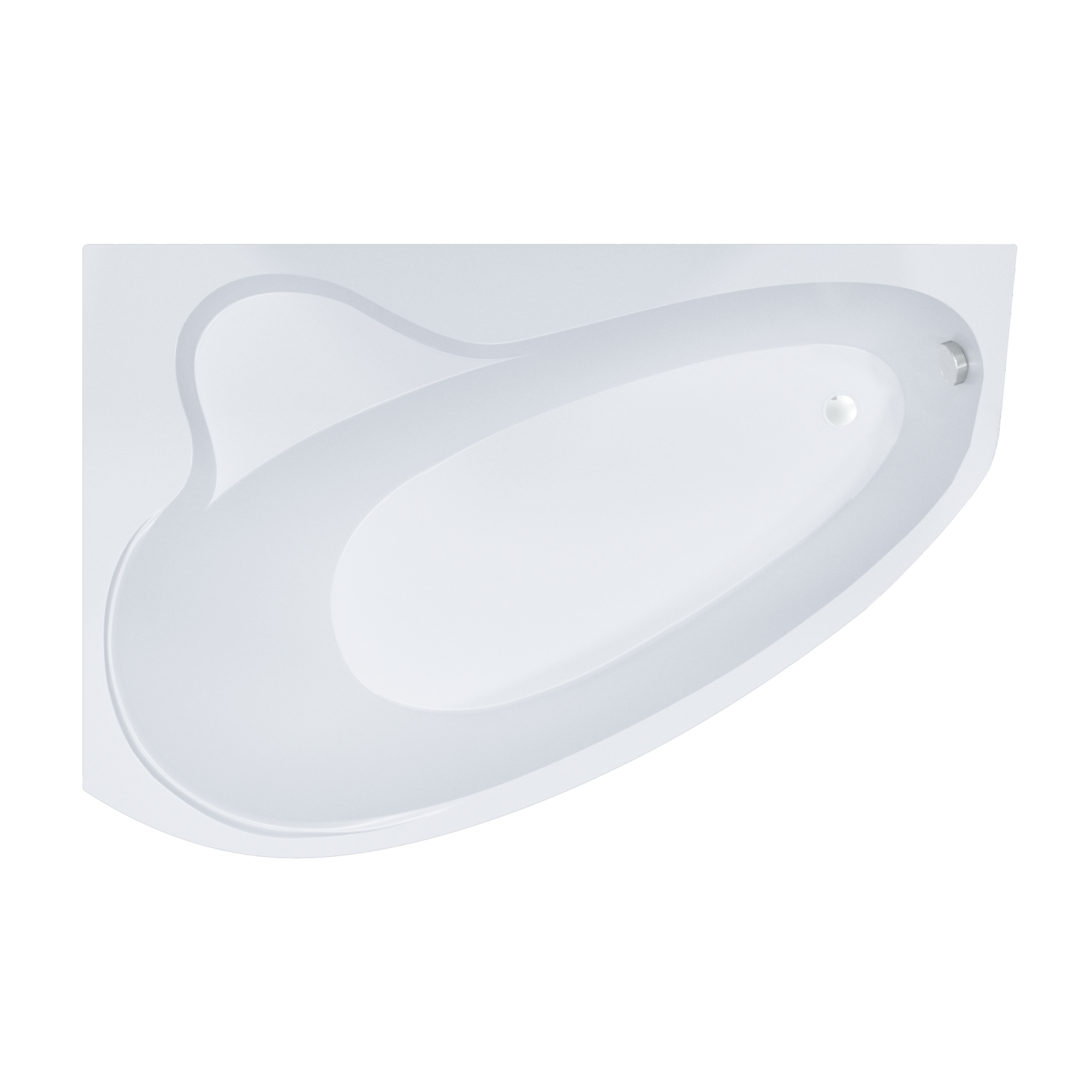Акриловая ванна Triton Пеарл-шелл 160x104 R