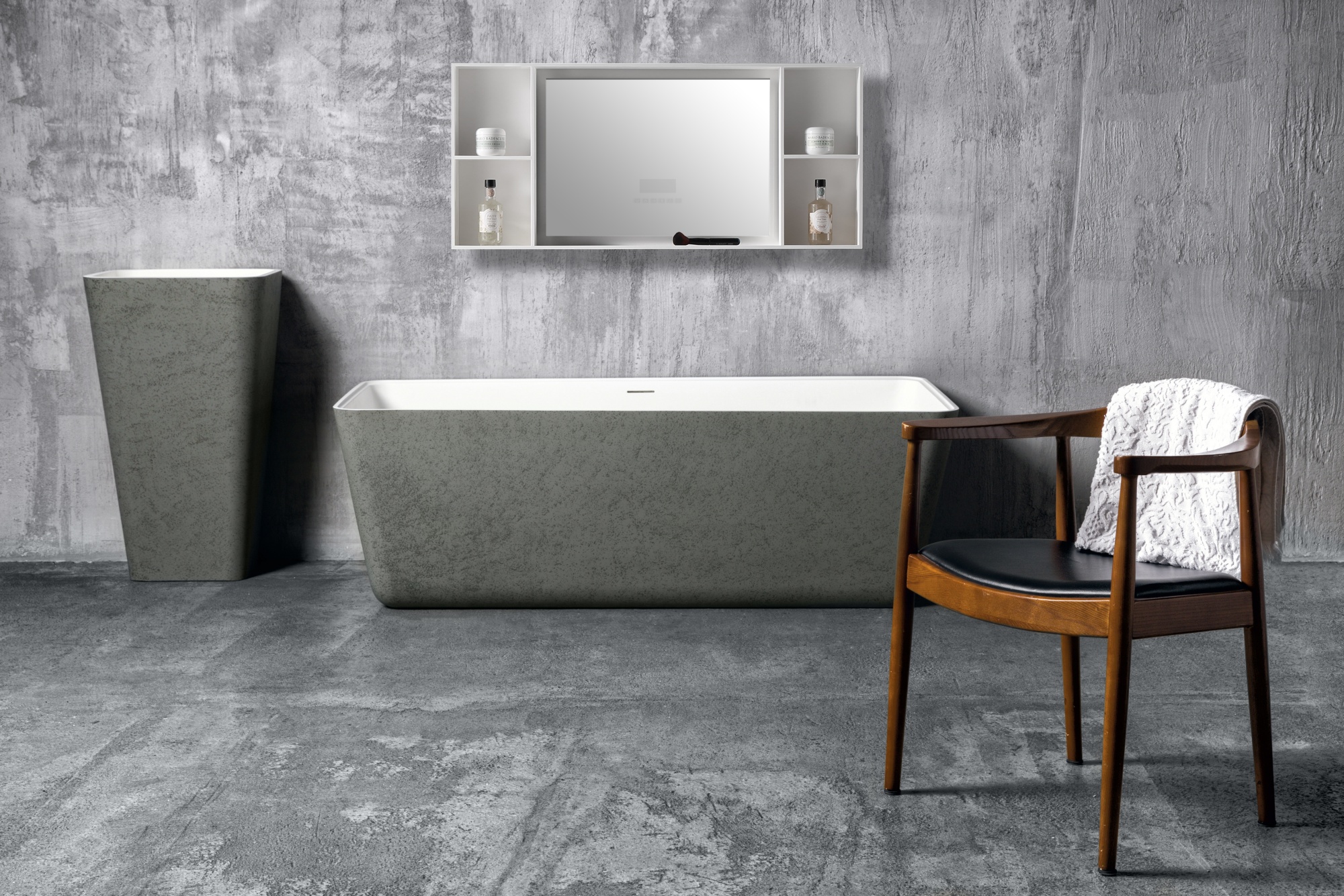 Ванна из искусственного камня NT Bagno Victori NT305 165x80