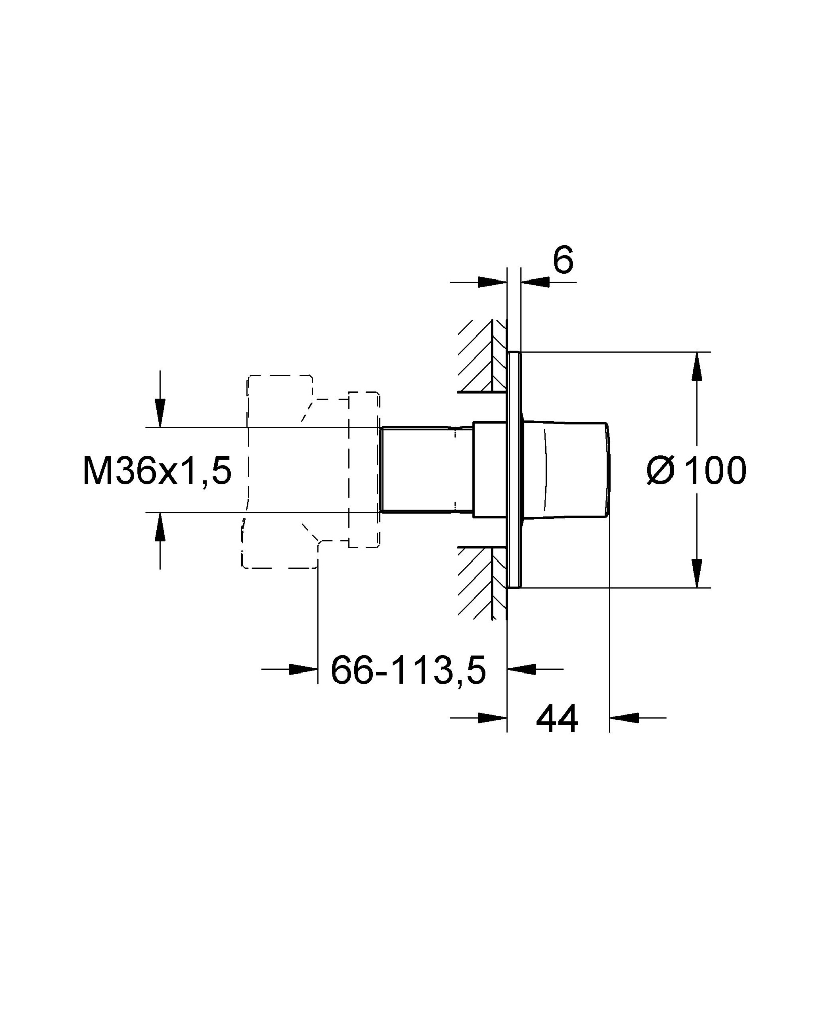 Переключатель потоков Grohe Ondus 19448000