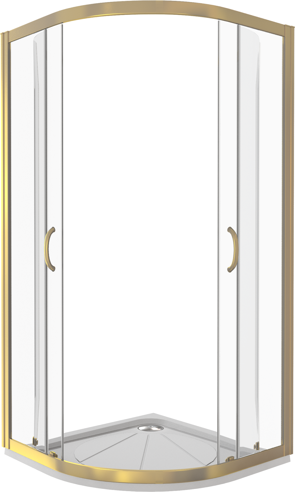 Душевой уголок Good Door Jazze R-100-C-G 100x100