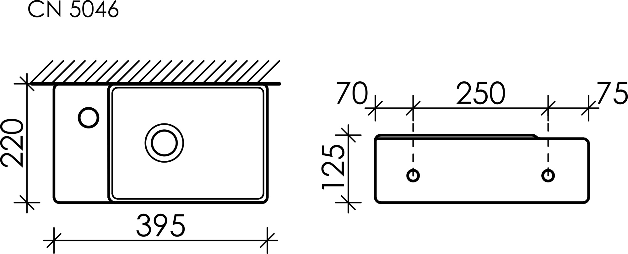 Раковина Ceramicanova Element 39 CN5046