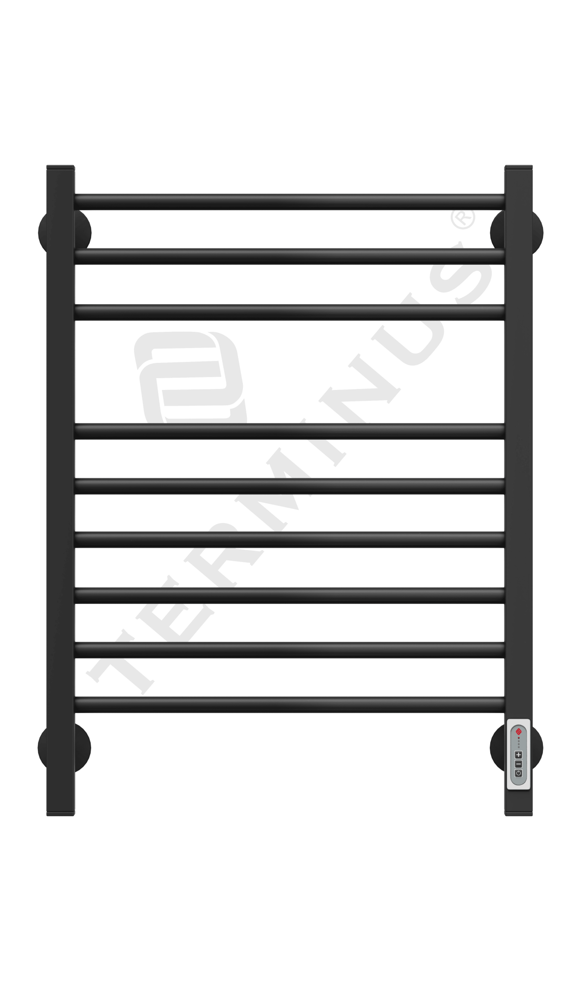 Полотенцесушитель электрический Terminus Сицилия П9 50x70 black mat