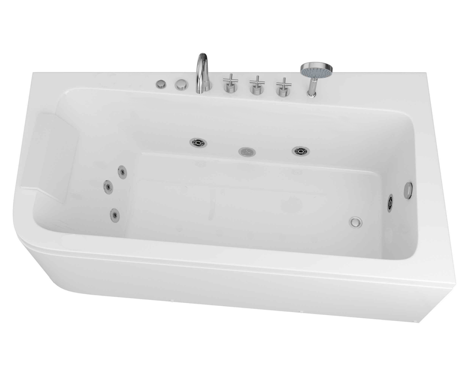 Акриловая ванна Grossman GR-17095-1 170x95 R