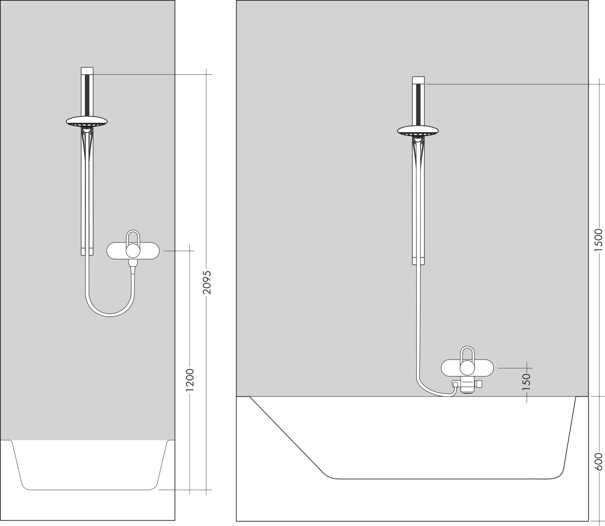 Душевой гарнитур Hansgrohe Raindance Select S 26626000