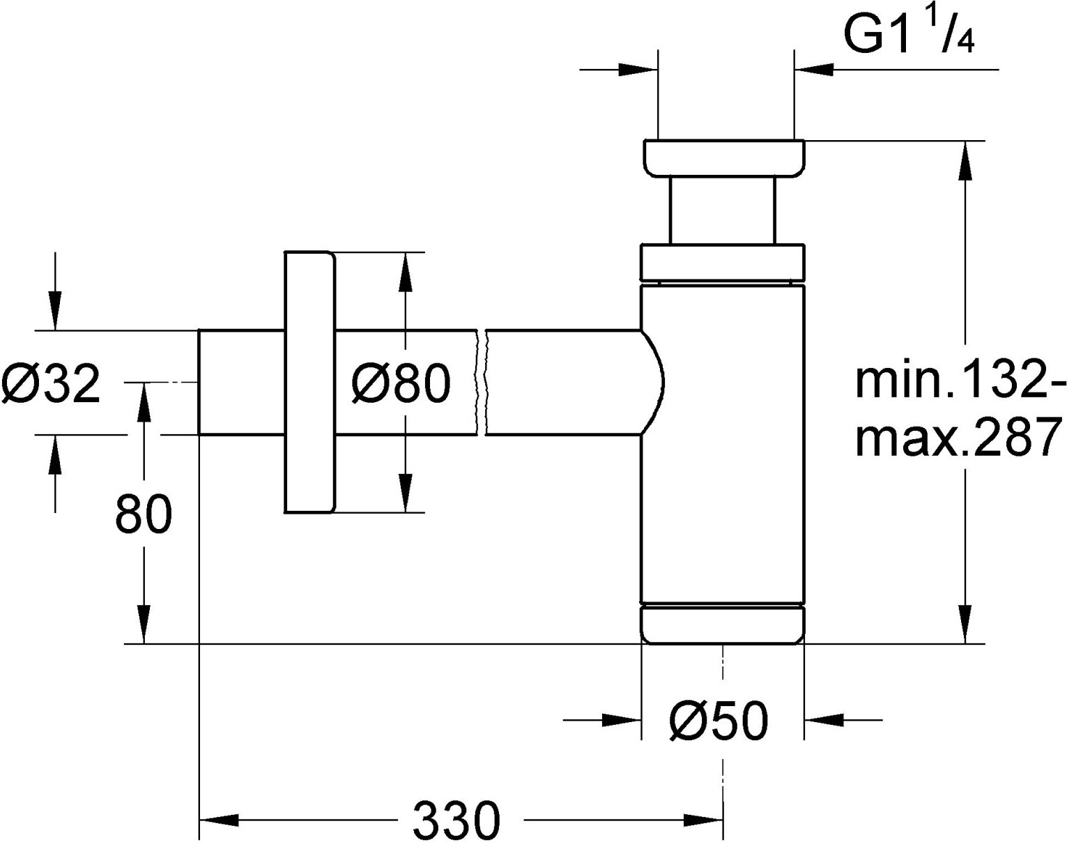 Сифон для раковины Grohe 28912000