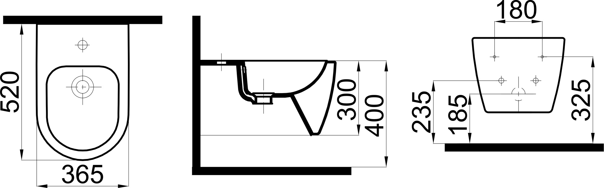 Комплект Унитаз подвесной STWORKI Ноттвиль SETK3104-2616 безободковый, с микролифтом, белый + Инстал