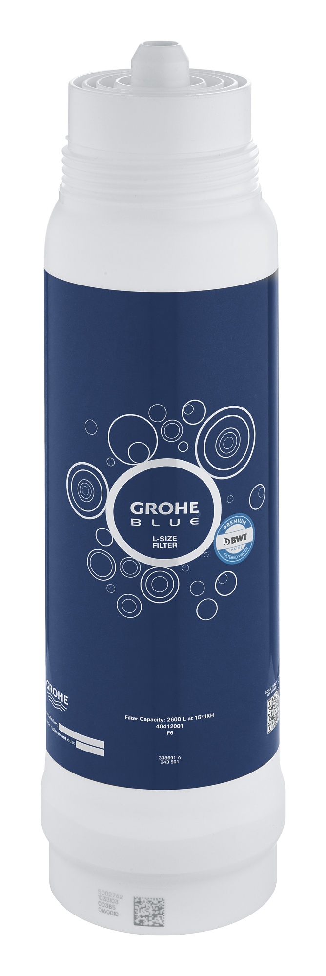 Фильтр для водных систем Grohe Blue 40412001 L-Size, без насадки