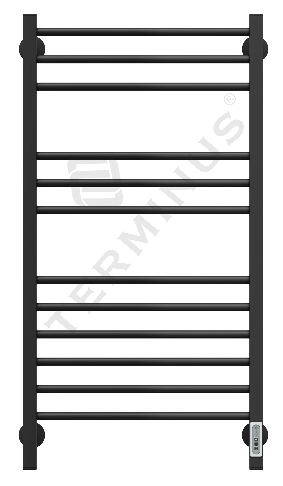 Полотенцесушитель электрический Terminus Сицилия П12 50x100 black mat
