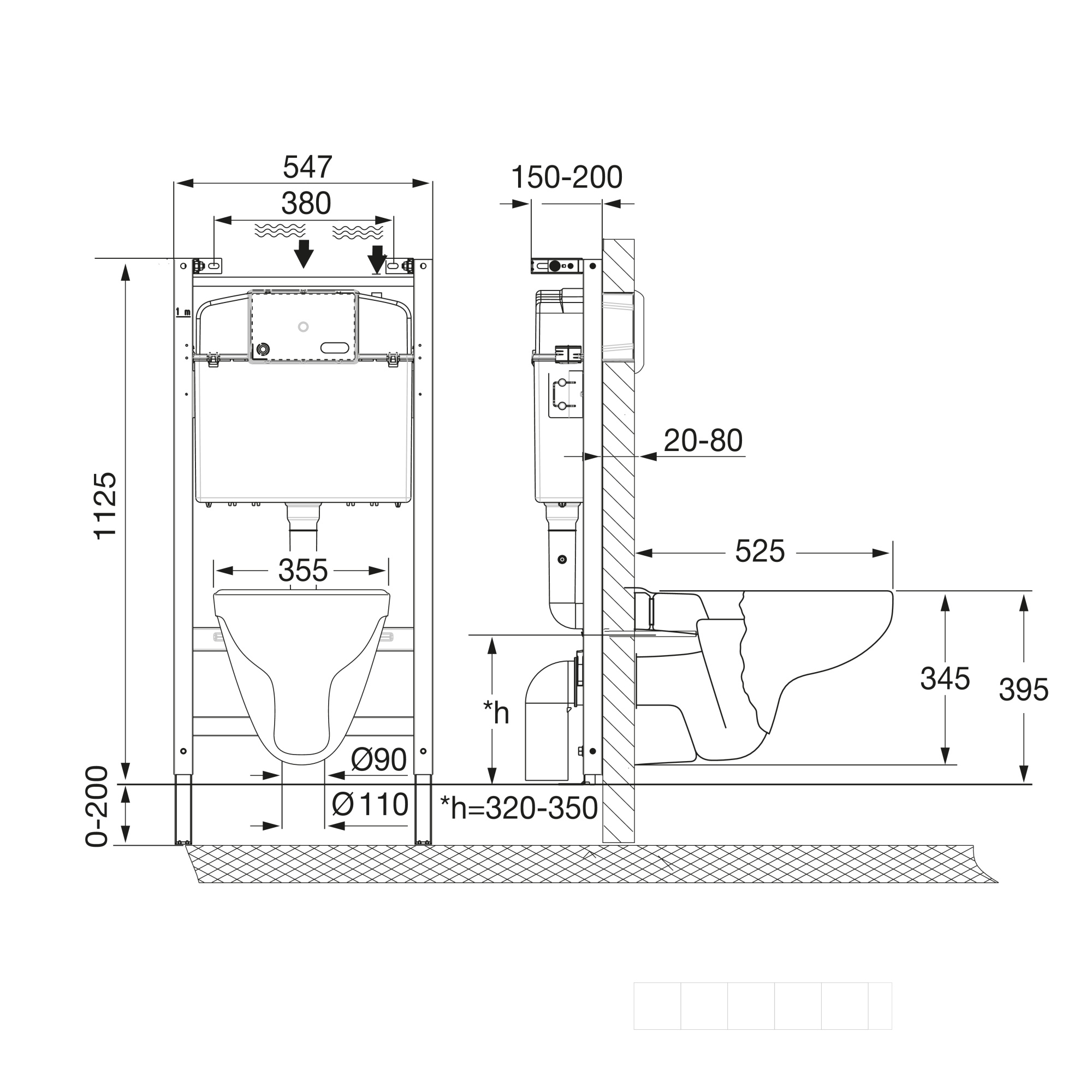 Комплект Roca Victoria Инсталляция с унитазом 893105010