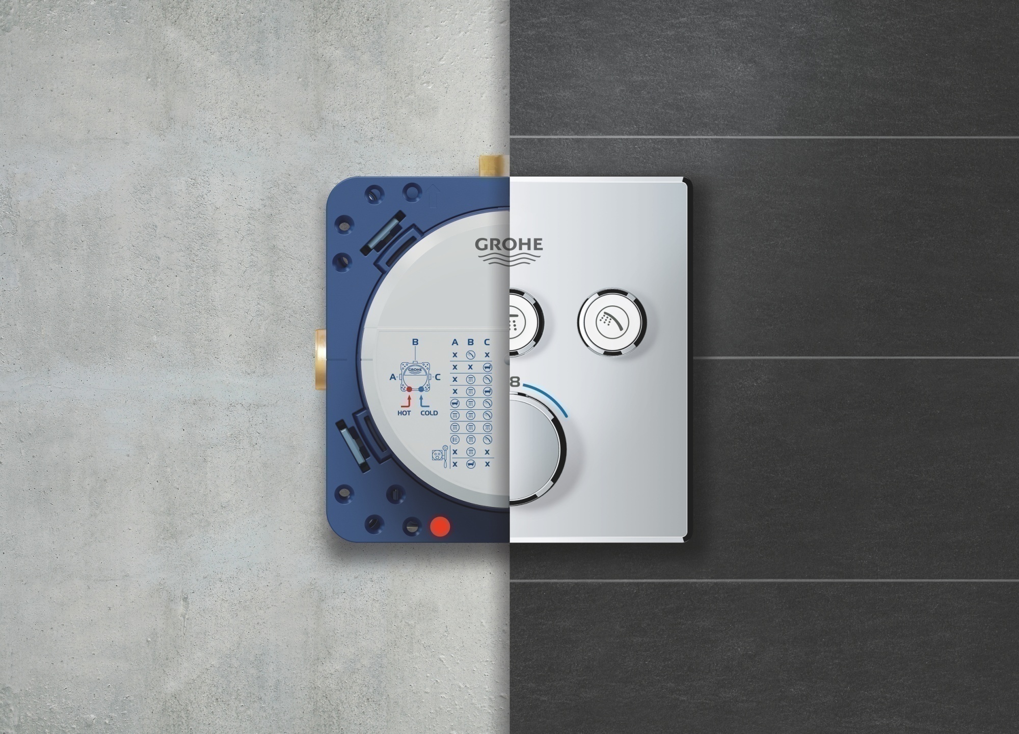 Термостат Grohe Grohtherm SmartControl 29126000