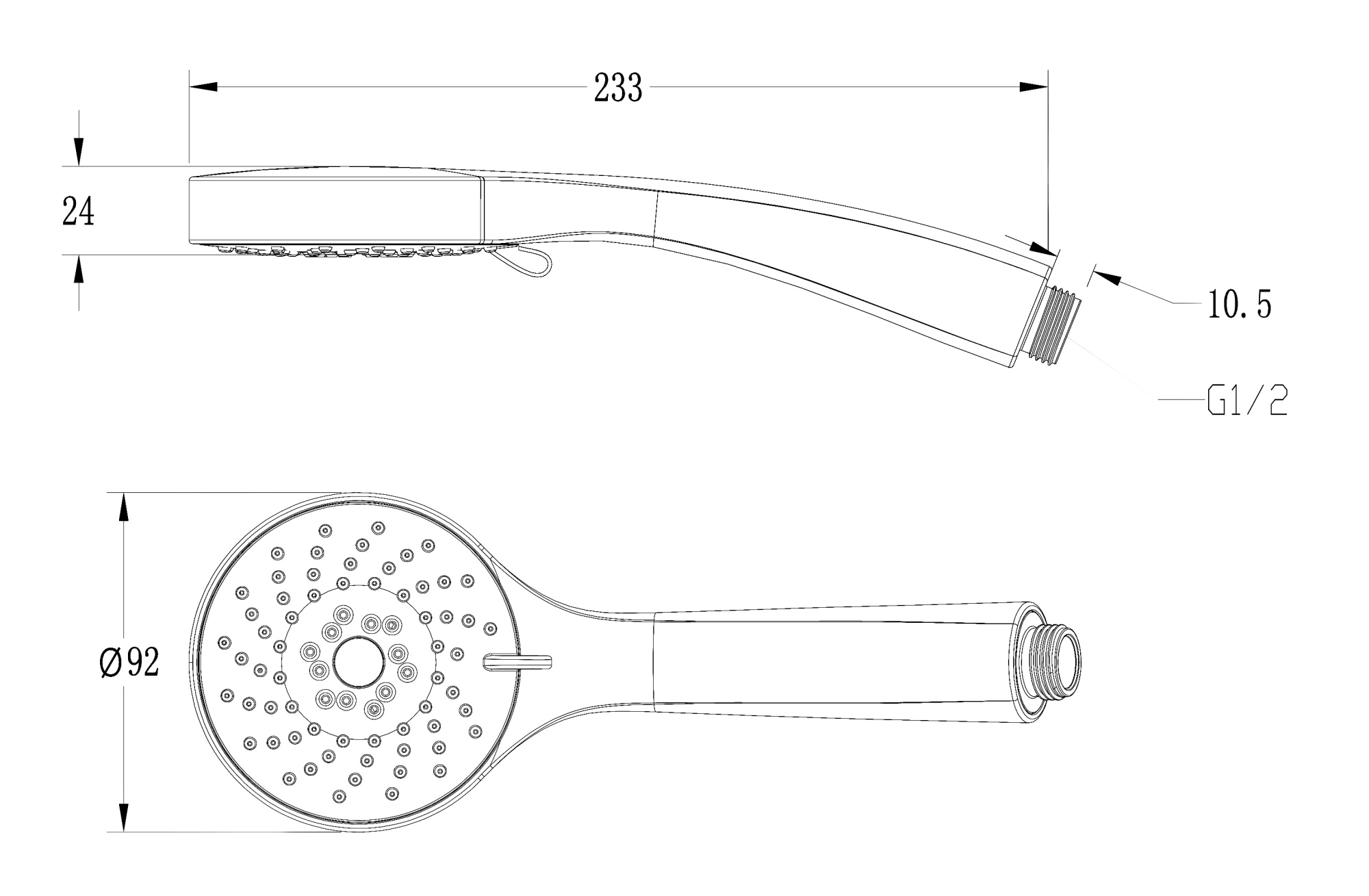 Душевая лейка Lemark LM0813C