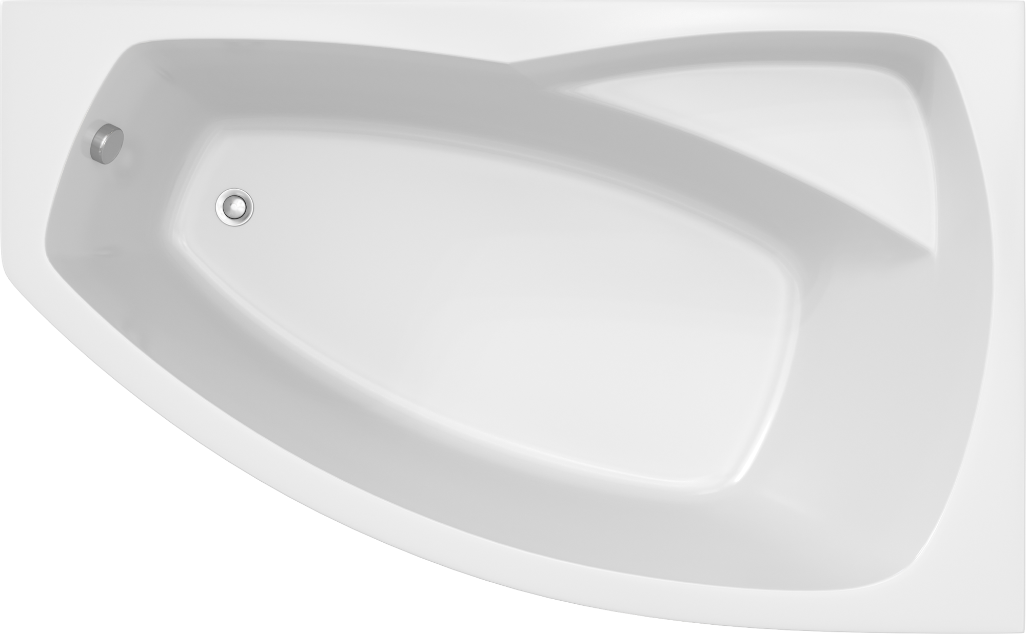 Акриловая ванна Stworki Монтре R 170x105