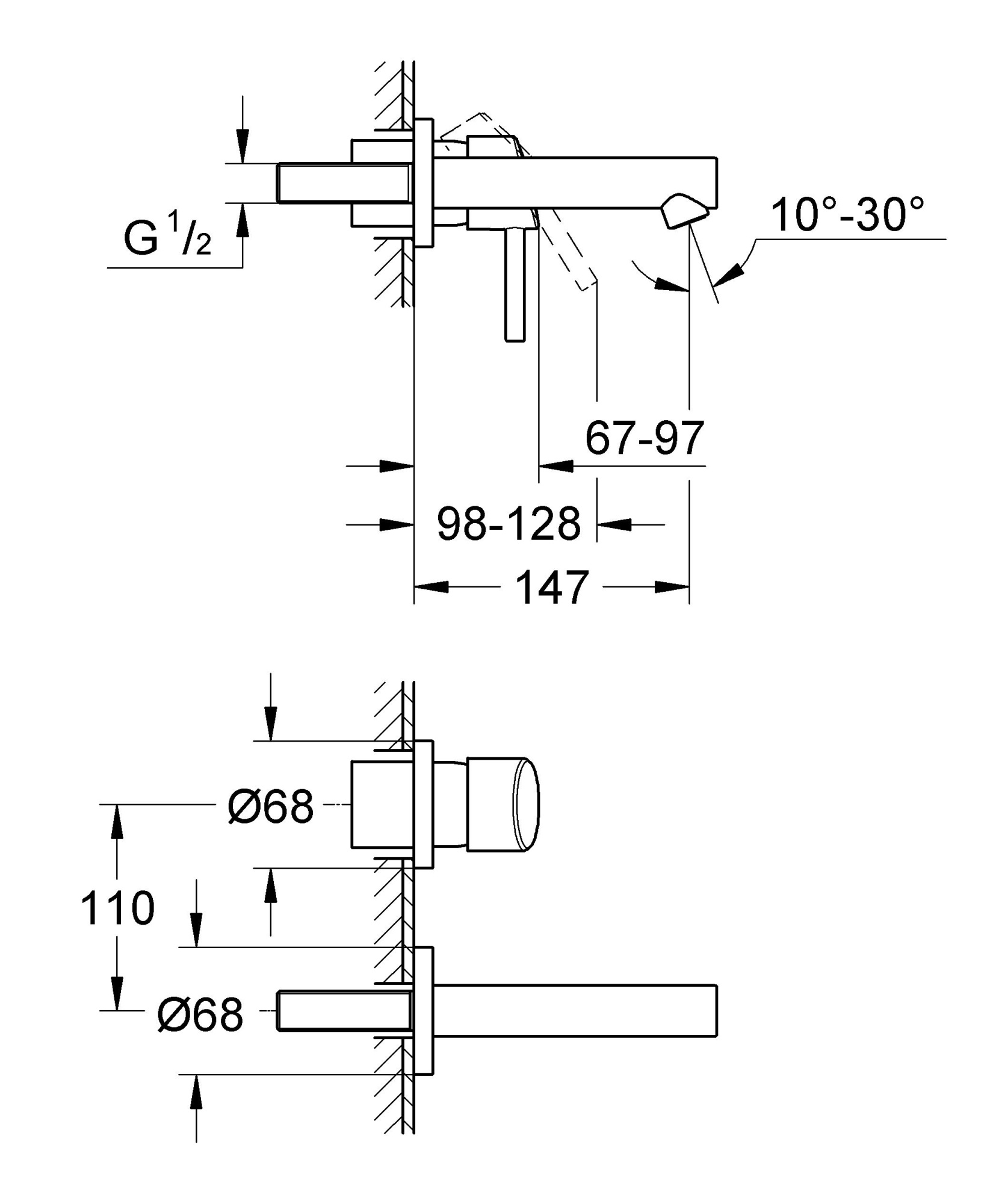 Смеситель Grohe Concetto 19575001