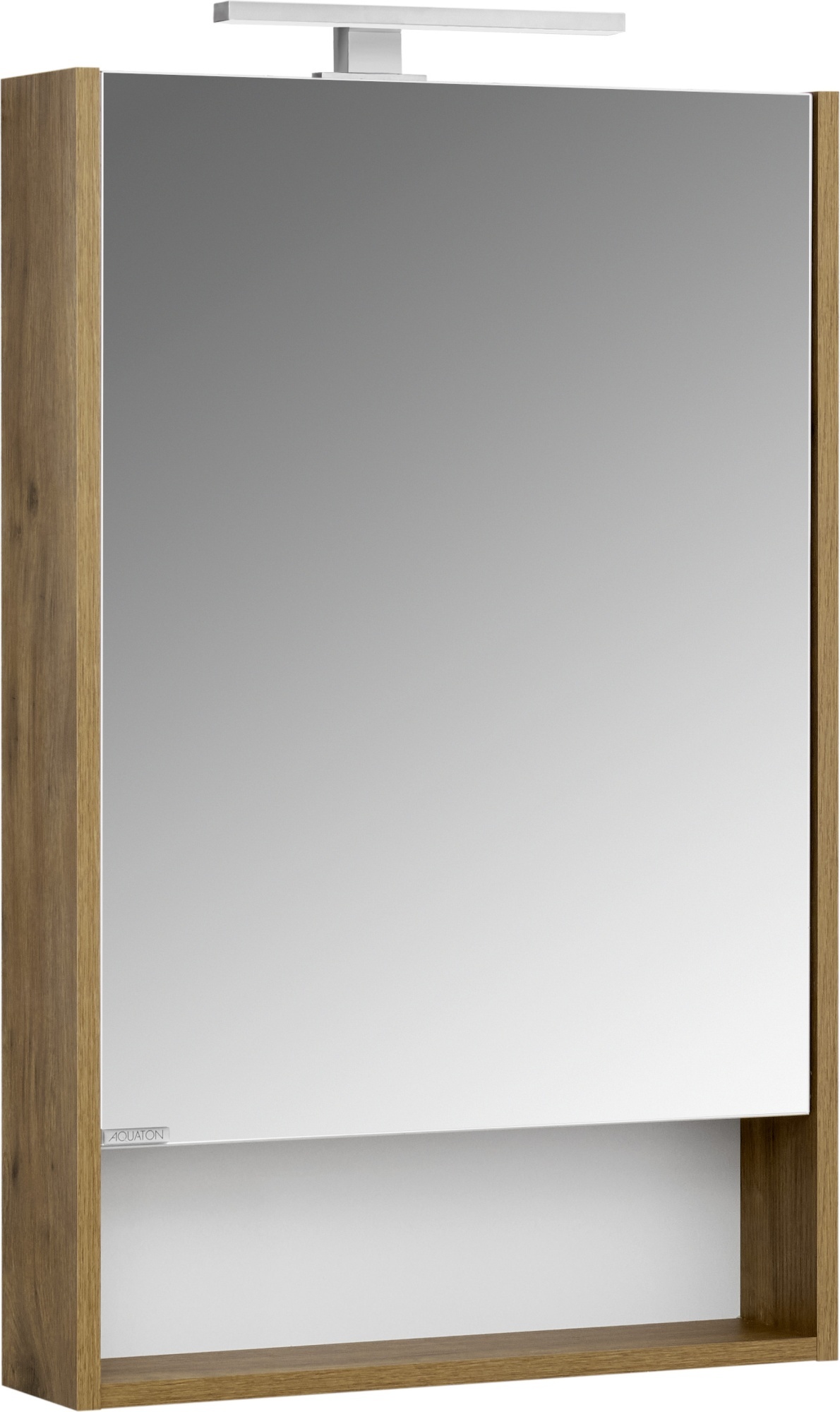 Зеркало-шкаф Aquaton Сканди 55 1A252102SDZ90 дуб рустикальный