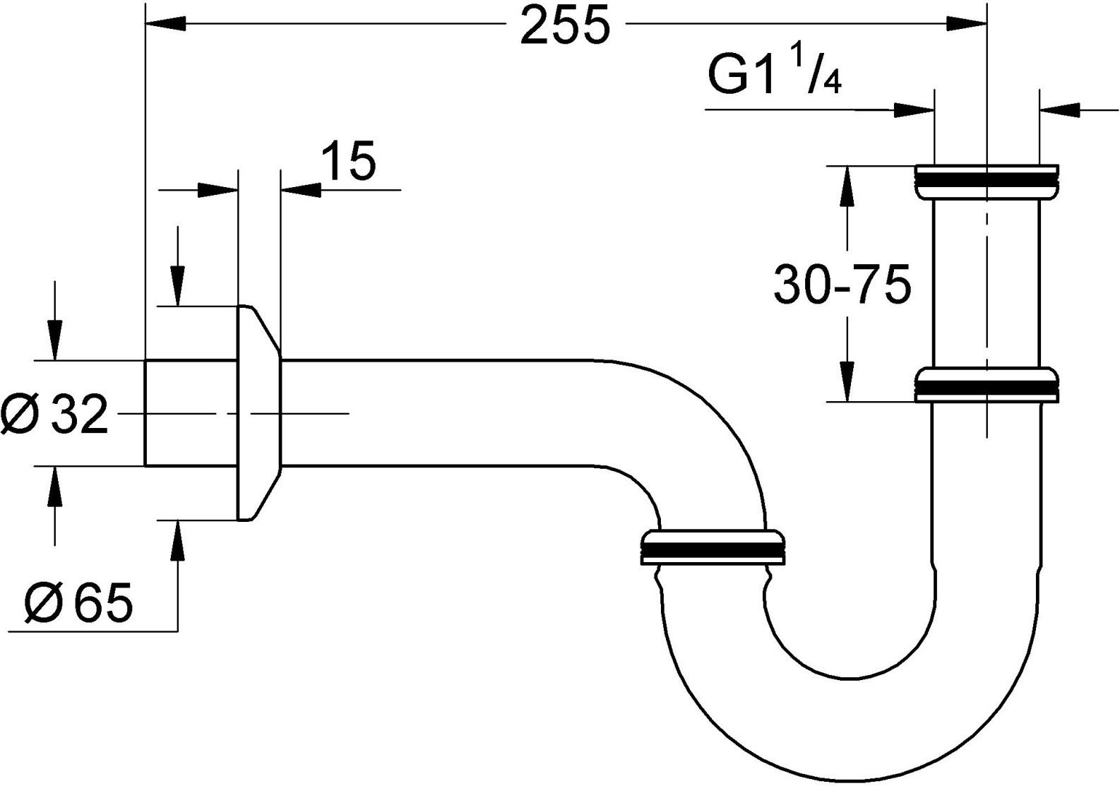 Сифон для раковины Grohe 28947000