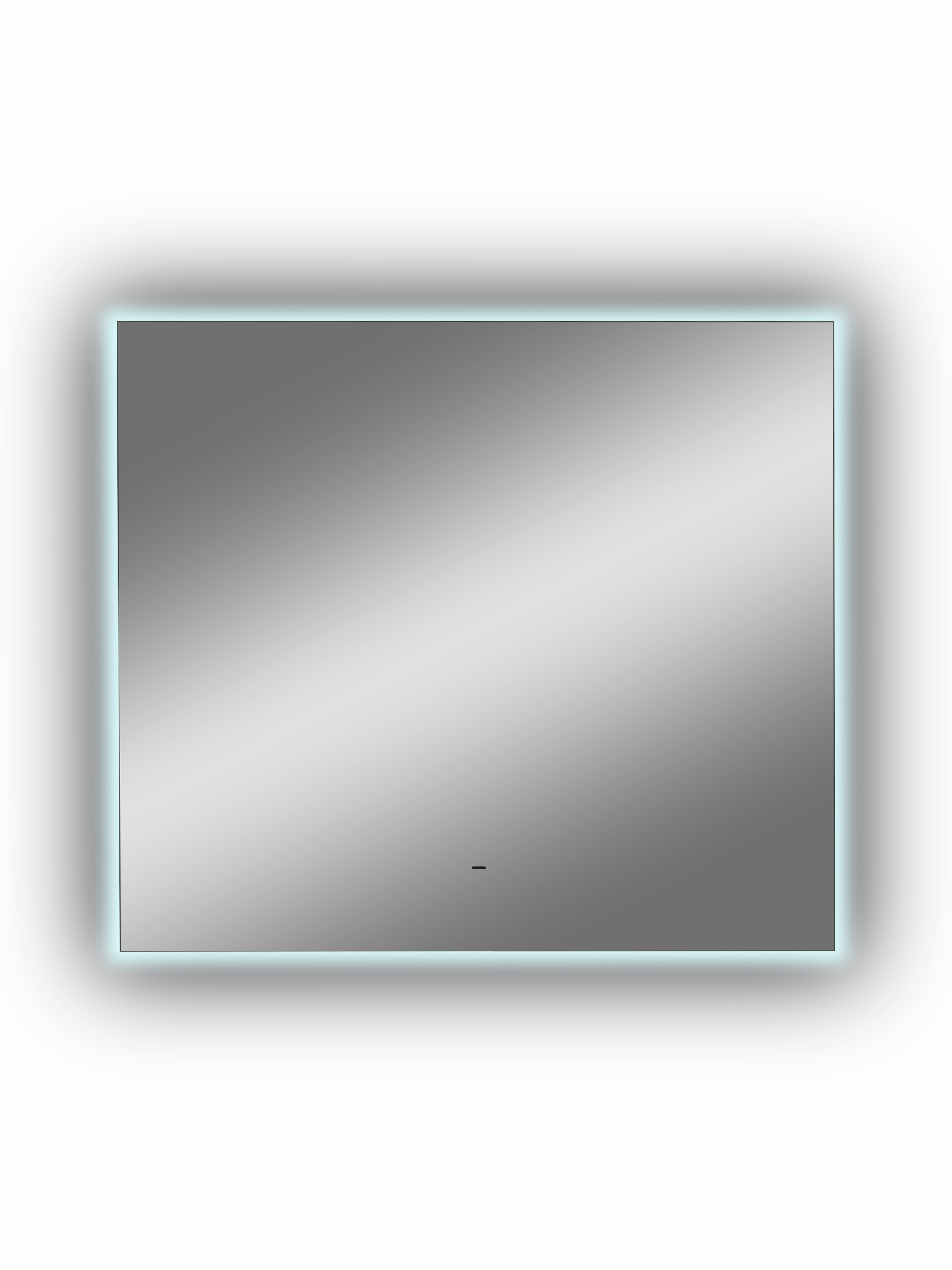 Зеркало Continent Trezhe 80x70 LED