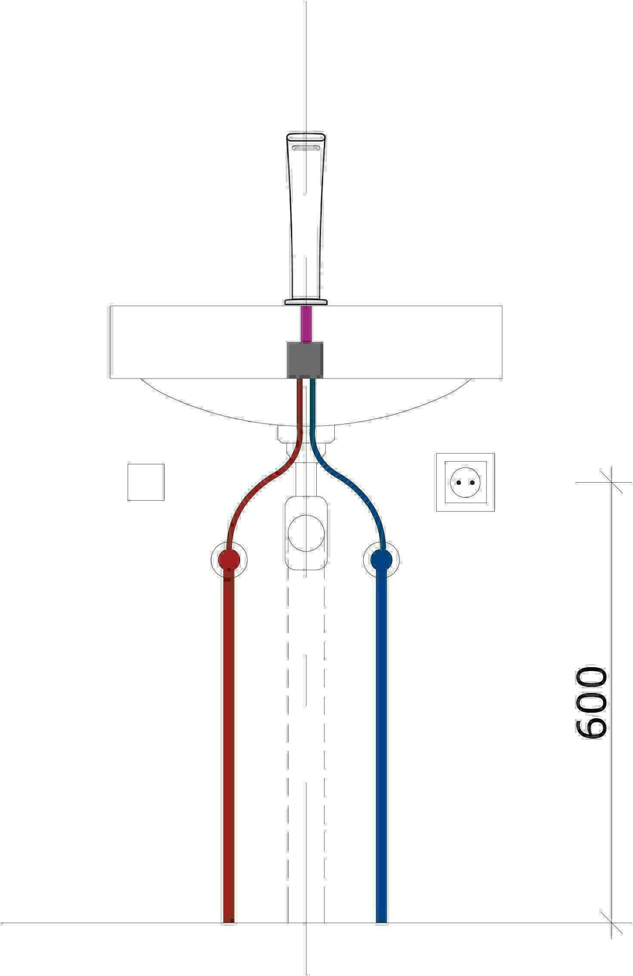 Запорный вентиль Grohe Egaplus 41263000