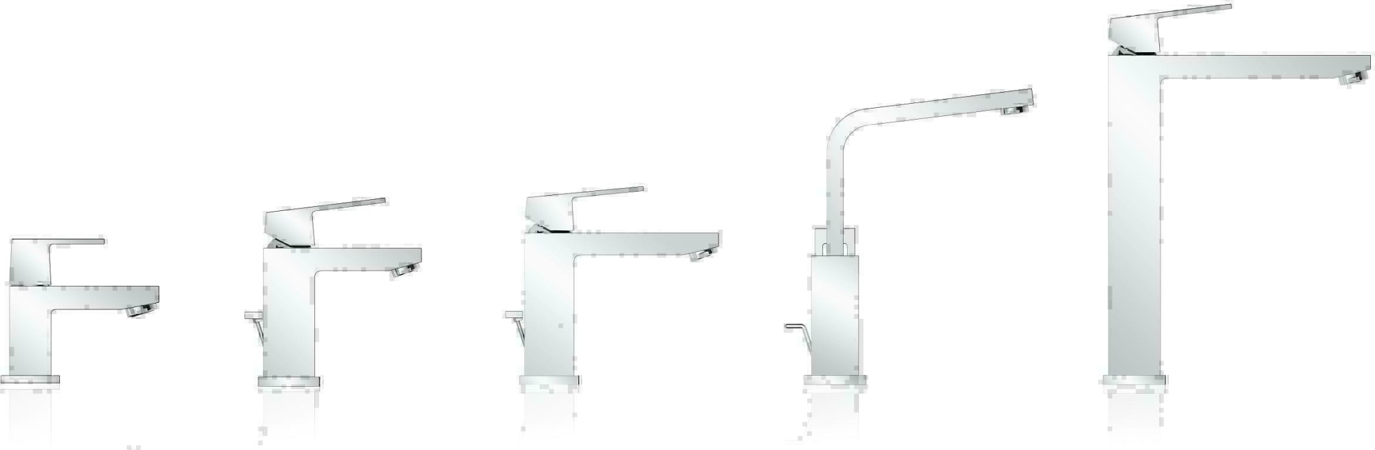 Смеситель Grohe Eurocube 2313500E для раковины