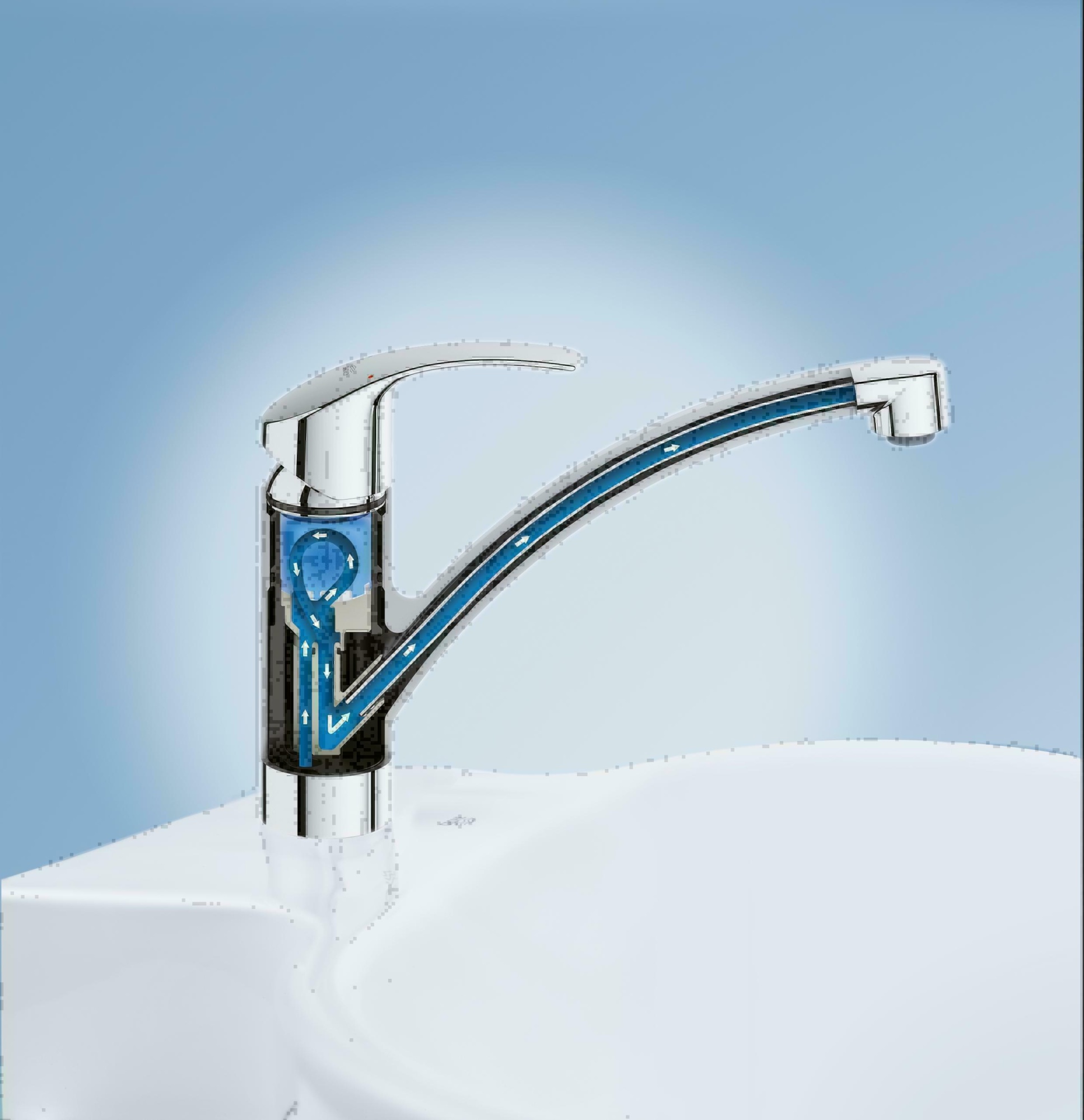 Смеситель Grohe Eurosmart 33281002 для кухни