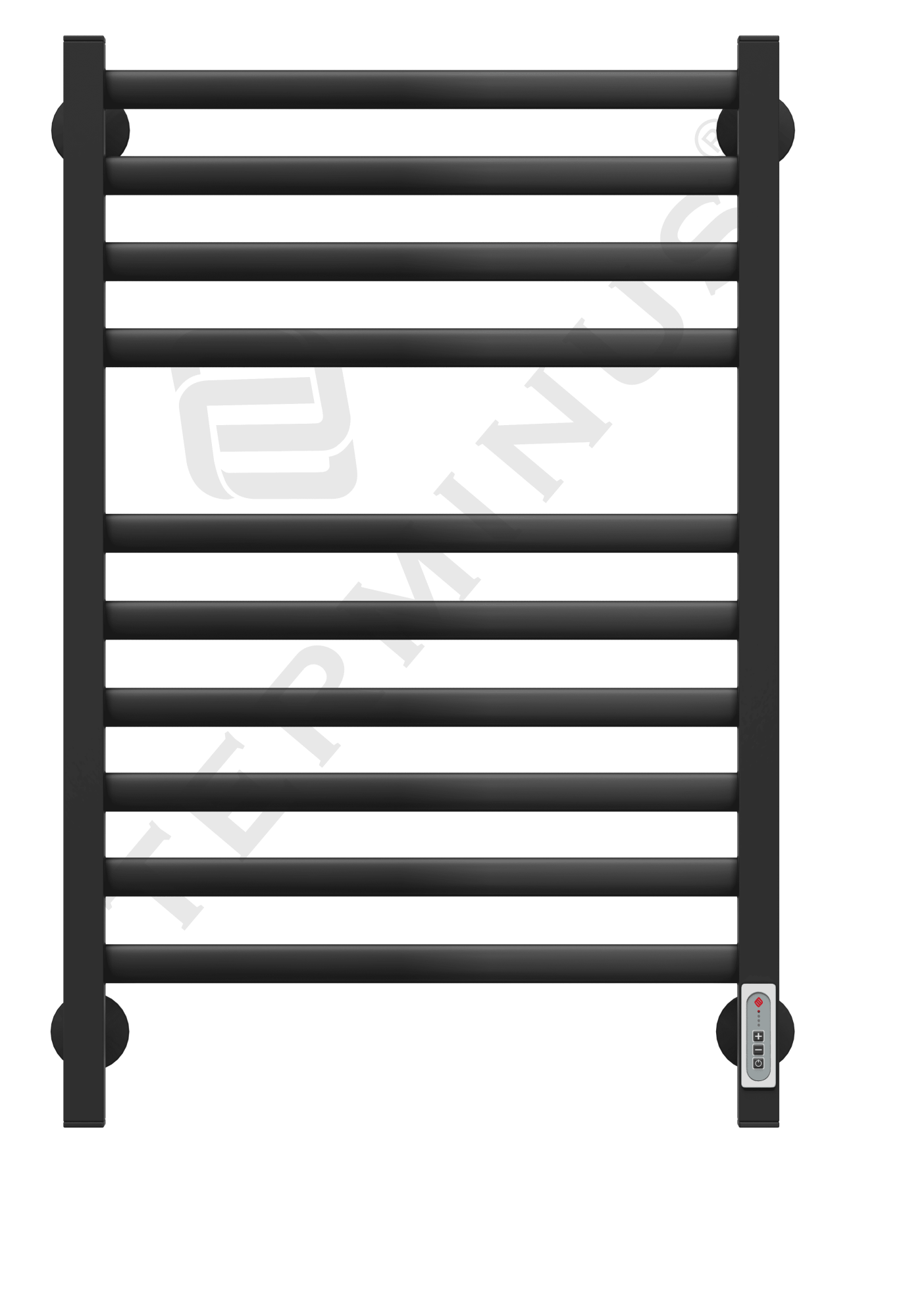Полотенцесушитель электрический Terminus Енисей П10 50x80 black mat